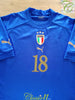 2004/05 Italy Home Football Shirt Cassano #18 (S)