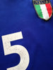 1999/00 Italy Home Football Shirt. #5 (L)