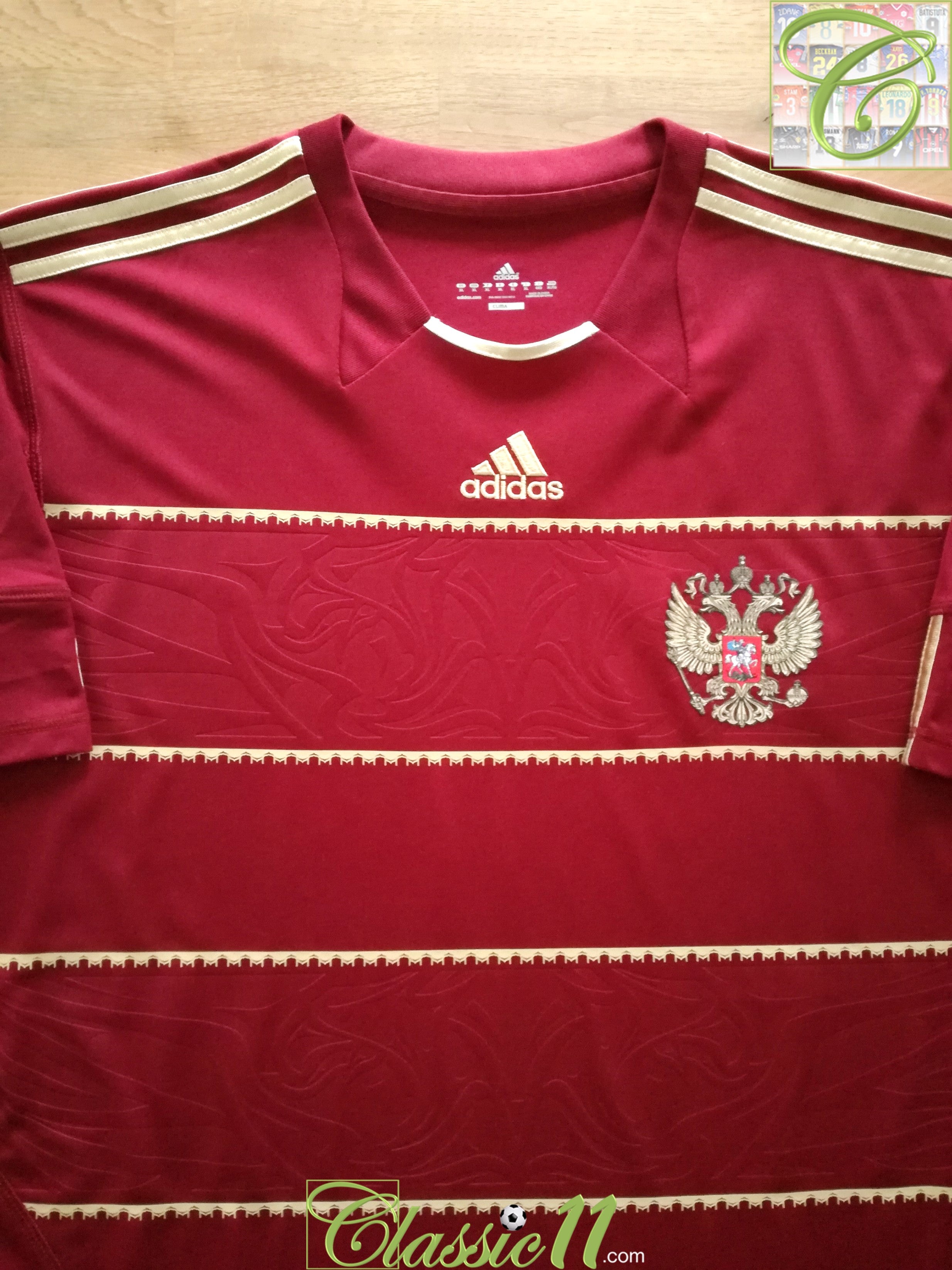 2010/11 Russia Home Football Shirt