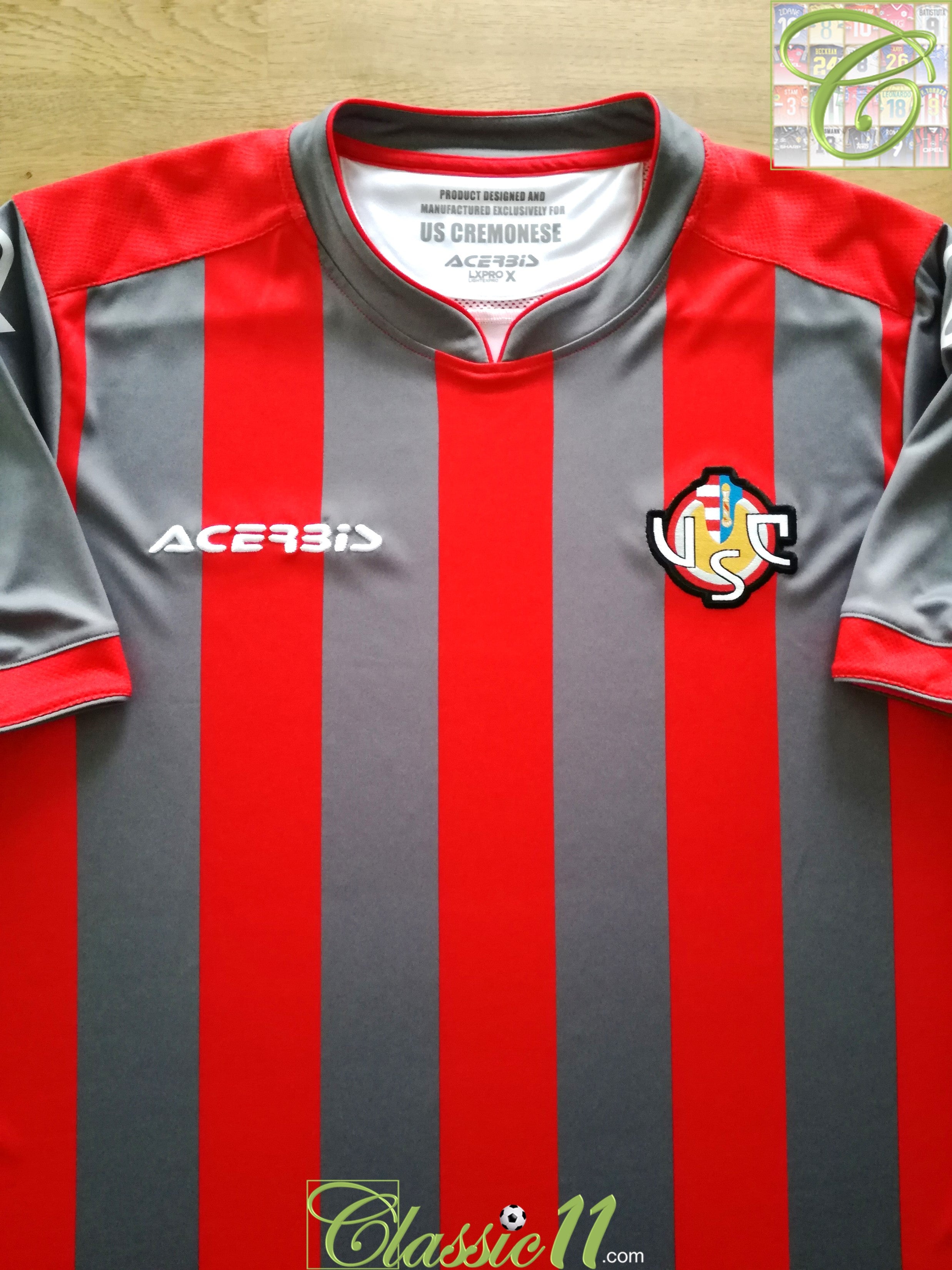 2019/20 Cremonese Home Football Shirt