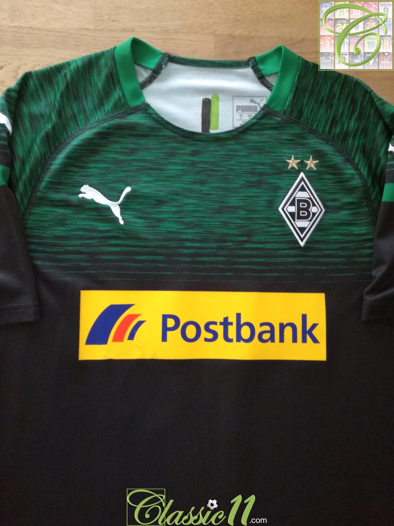 2018/19 Borussia Mönchengladbach Away Football Shirt Plea #14 (L)