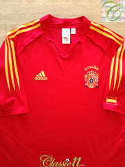 2004/05 Spain Home Football Shirt (XL)