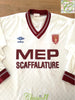 1990/91 Alma Juventus Fano Away Player Issue Football Shirt. #13 (L)