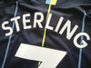 2018/19 Man City Away Premier League Vaporknit Football Shirt Sterling #7 (L)