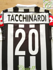 2001/02 Juventus Home Football Shirt Tacchinardi #20