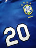 1997/98 Brazil Away Football Shirt Denilson #20 (M)