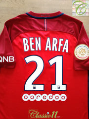 2016/17 PSG Away Ligue 1 Football Shirt Ben Arfa #21