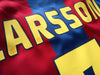 2004/05 Barcelona Home La Liga Football Shirt Larsson #7 (L)