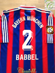 1995/96 Bayern Munich Home Bundesliga Football Shirt
