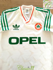 1990/91 Republic of Ireland Away Football Shirt