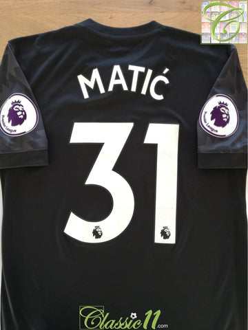 2017/18 Man Utd Away Premier League Football Shirt Matić #31