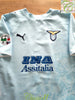 2006/07 Lazio Home Serie A Football Shirt Pandev #19 (M)