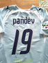 2006/07 Lazio Home Serie A Football Shirt Pandev #19 (M)