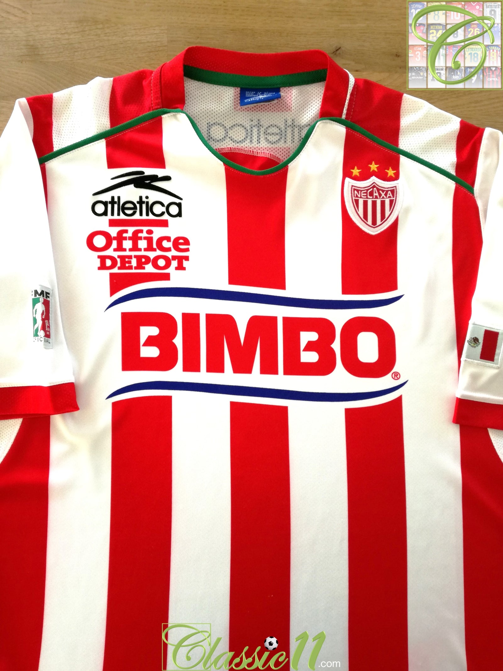 2004/05 Necaxa Home FMF Football Shirt