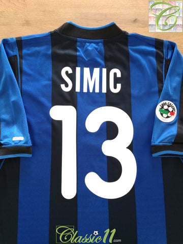 2000/01 Internazionale Home Serie A Football Shirt Simic #13 (L)