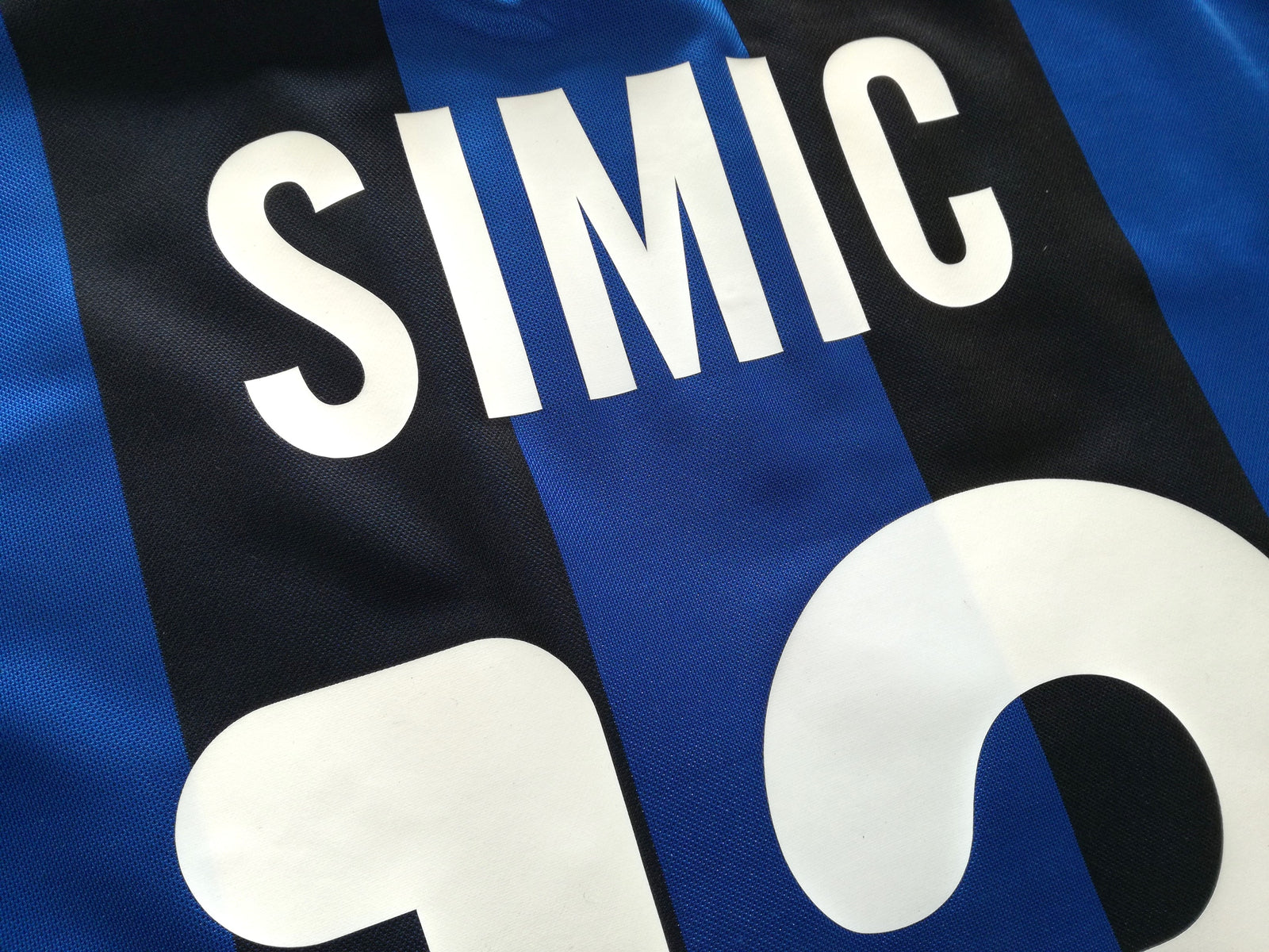 2000/01 Internazionale Home Serie A Football Shirt Simic #13 (L)