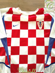 2002/03 Croatia Home Player Issue Football Shirt