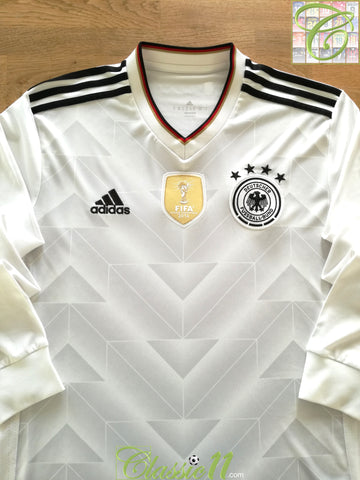 2017 Germany Home Confederations Cup Football Shirt. (M)