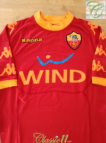 2010/11 Roma Home Football Shirt