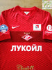 2014/15 Spartak Moscow Home RPL Player Issue Football Shirt