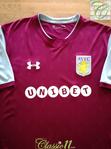 2017/18 Aston Villa Home Football Shirt