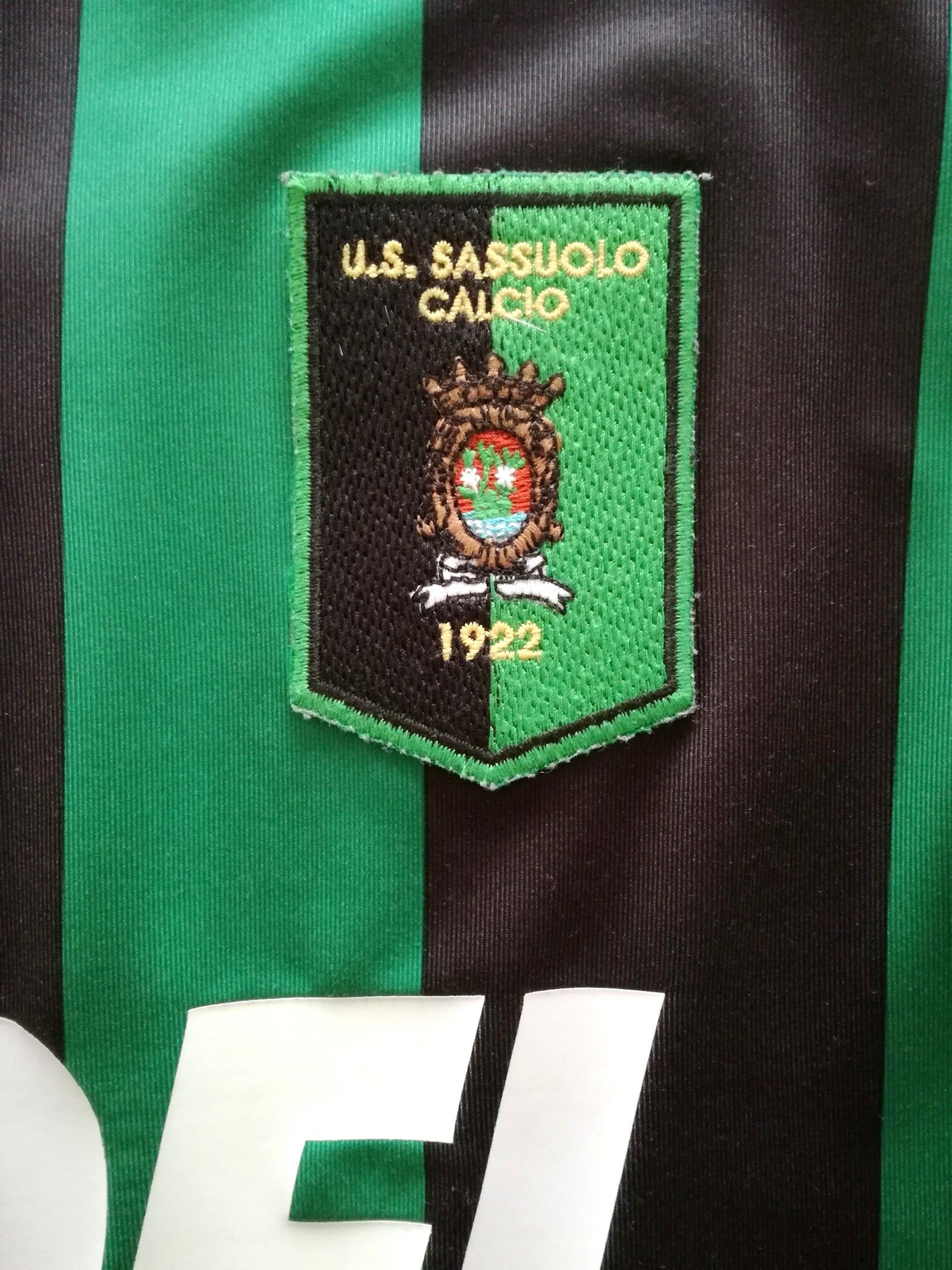 2007/08 U.S. Sassuolo Home Football Shirt #11 (M)