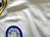 1997/98 Leeds Utd Home Premier League Football Shirt Kewell #19 (S)