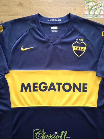 2007/08 Boca Juniors Home Football Shirt