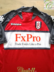 2010/11 Fulham Away Football Shirt