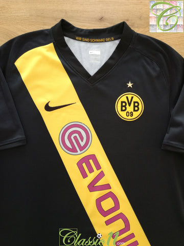 2008/09 Borussia Dortmund Away Football Shirt