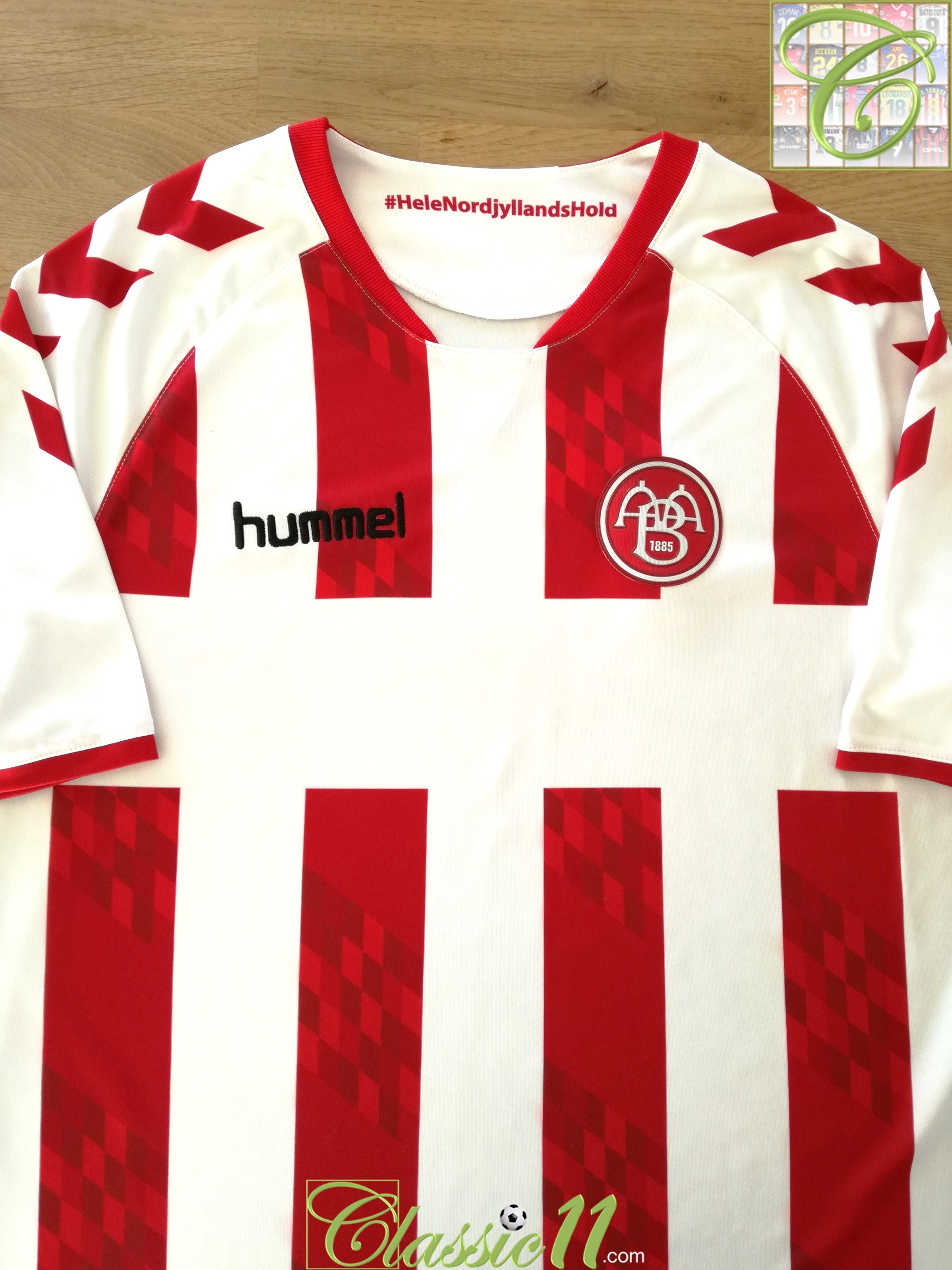 2016/17 AaB Aalborg Home Football Shirt