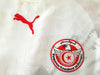 2006 Tunisia Home World Cup Football Shirt Trabelsi #6 (S)