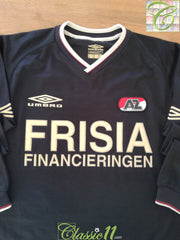 2001/02 AZ Alkmaar Away Long Sleeve Football Shirt