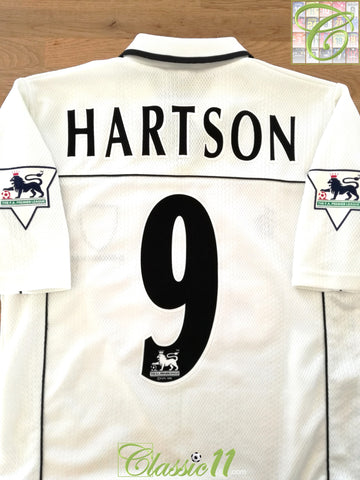 1999/00 Wimbledon Away Premier League Football Shirt Hartson #9