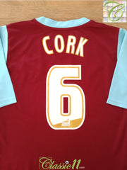 2010/11 Burnley Home Football League Shirt Cork #6