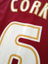 2010/11 Burnley Home Football League Shirt Cork #6 (S)