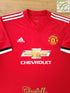 2017/18 Man Utd Home Premier League Football Shirt Alexis #7 (XXL)