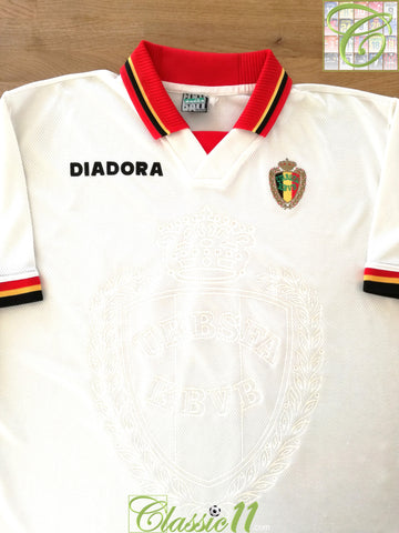 1996/97 Belgium Away Football Shirt