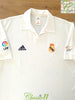 2002 Real Madrid Home La Liga Centenary Football Shirt Makelele #24 (M)