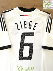 2002/03 Germany Home Football Shirt Ziege #6