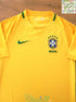 2016/17 Brazil Home Football Shirt