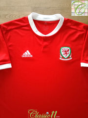 2017/18 Wales Home Football Shirt