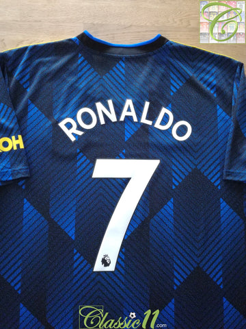 2021/22 Man Utd 3rd Premier League Football Shirt Ronaldo #7