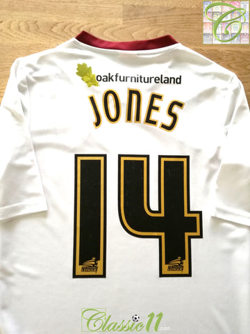 2013/14 Burnley Away Football League Shirt Jones #14