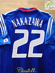 2004/05 Japan Home Player Issue Football Shirt Nakazawa #22