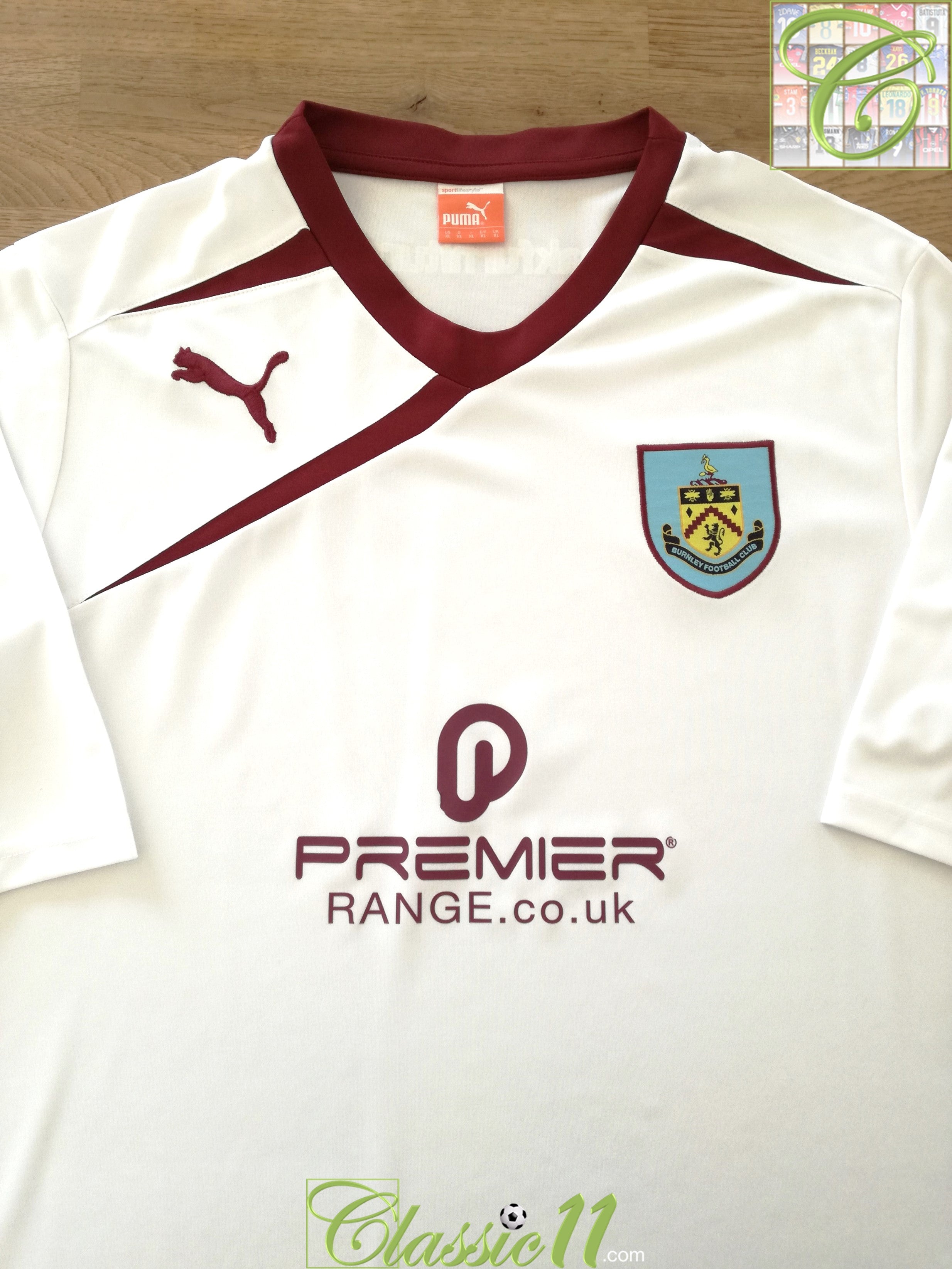 2013/14 Burnley Away Football Shirt