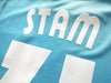 2002/03 Lazio Home Football Shirt Stam #31 (S)