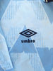 1989/90 Man City Home Football Shirt (L)