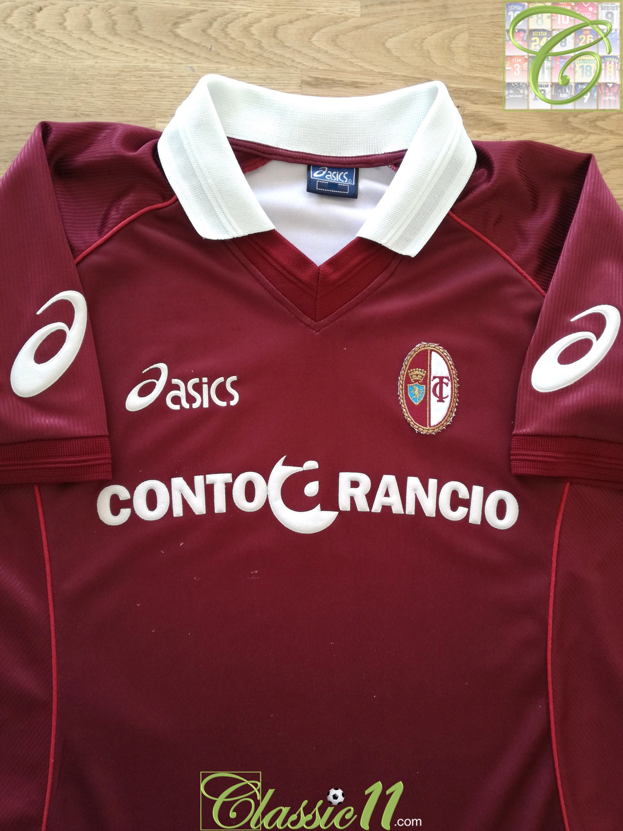 2001/02 Torino Home Football Shirt (S)