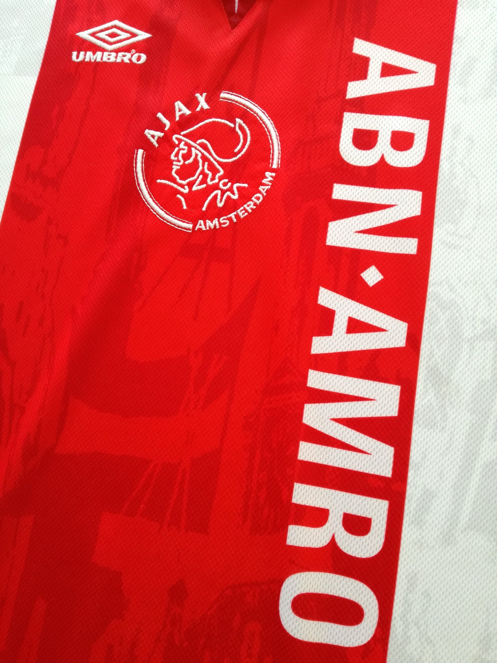 1996/97 Ajax Home Football Shirt (L)